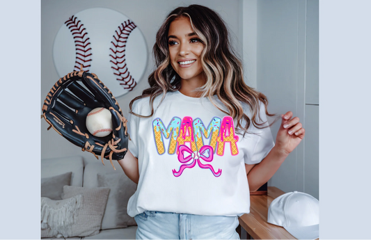 Mama Baseball Tee